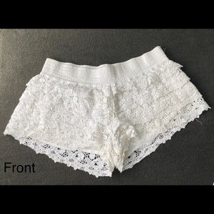 Abercrombie & Fitch Crochet Shorts